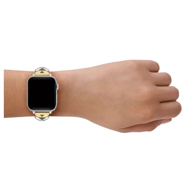 Kate spade new york Two-Tone Stainless Steel Bracelet for Apple Watch 38-49mm - Picture 4 of 5
